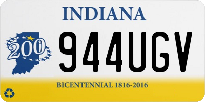 IN license plate 944UGV