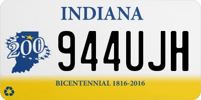 IN license plate 944UJH
