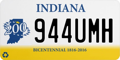 IN license plate 944UMH