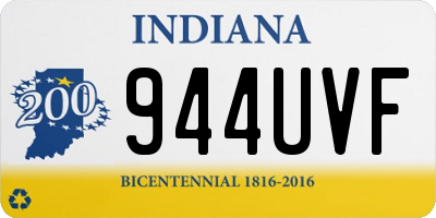 IN license plate 944UVF