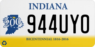 IN license plate 944UYO