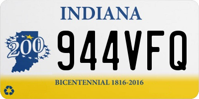 IN license plate 944VFQ