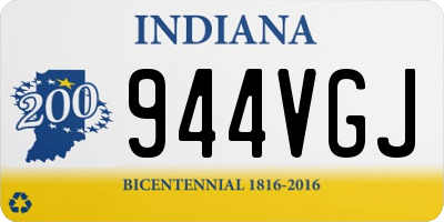 IN license plate 944VGJ