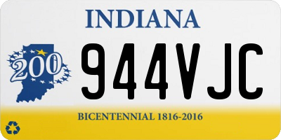 IN license plate 944VJC