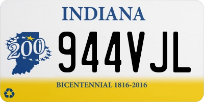 IN license plate 944VJL