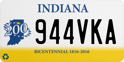 IN license plate 944VKA