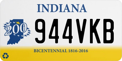 IN license plate 944VKB