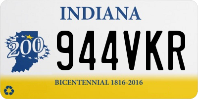 IN license plate 944VKR