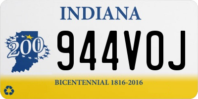 IN license plate 944VOJ