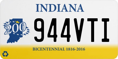 IN license plate 944VTI