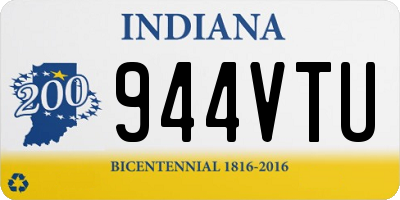 IN license plate 944VTU