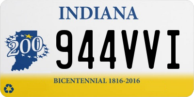 IN license plate 944VVI