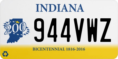 IN license plate 944VWZ