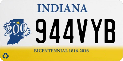 IN license plate 944VYB