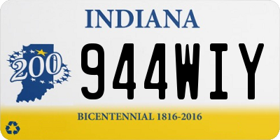 IN license plate 944WIY