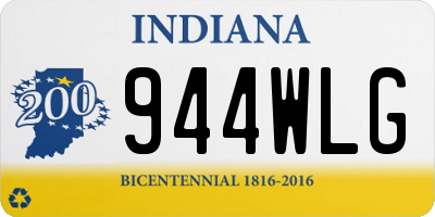 IN license plate 944WLG