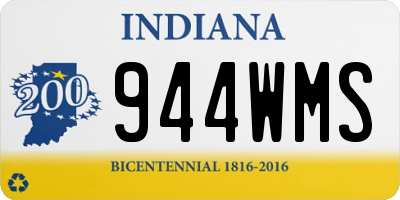 IN license plate 944WMS