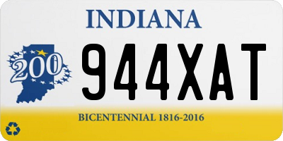 IN license plate 944XAT