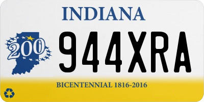 IN license plate 944XRA