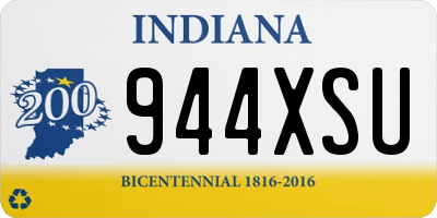 IN license plate 944XSU