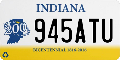 IN license plate 945ATU
