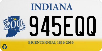 IN license plate 945EQQ