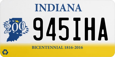 IN license plate 945IHA