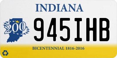 IN license plate 945IHB