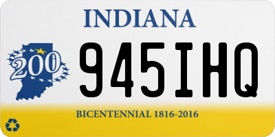 IN license plate 945IHQ