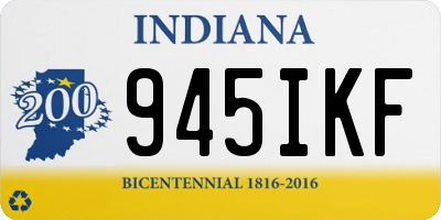 IN license plate 945IKF