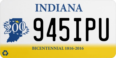 IN license plate 945IPU