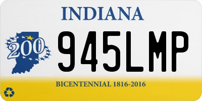 IN license plate 945LMP