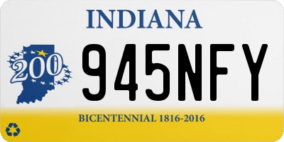 IN license plate 945NFY