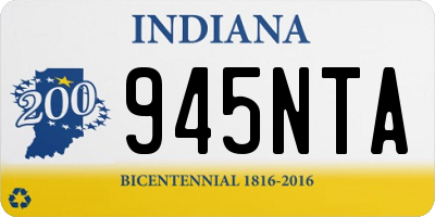 IN license plate 945NTA
