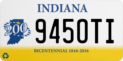 IN license plate 945OTI