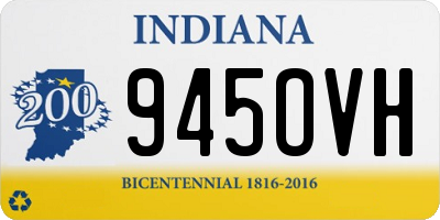IN license plate 945OVH