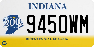 IN license plate 945OWM