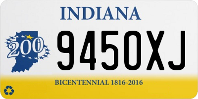 IN license plate 945OXJ