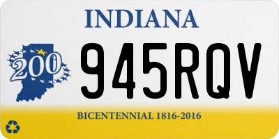 IN license plate 945RQV