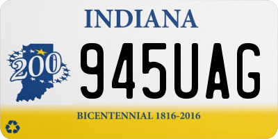 IN license plate 945UAG