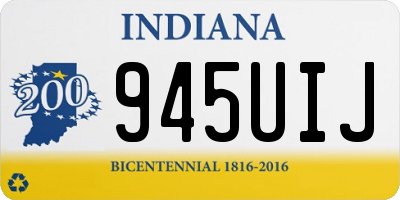 IN license plate 945UIJ