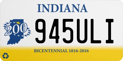 IN license plate 945ULI
