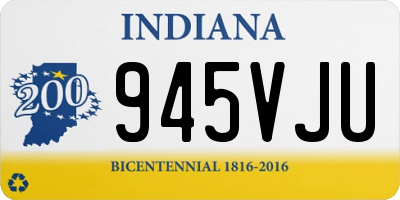 IN license plate 945VJU