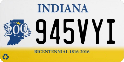 IN license plate 945VYI