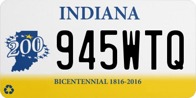 IN license plate 945WTQ