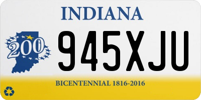IN license plate 945XJU
