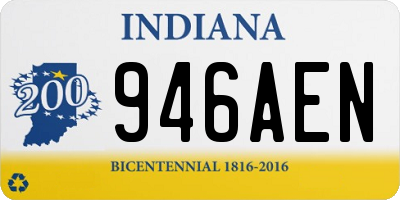 IN license plate 946AEN