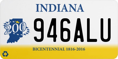 IN license plate 946ALU
