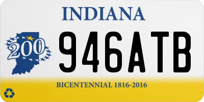 IN license plate 946ATB