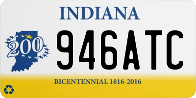 IN license plate 946ATC
